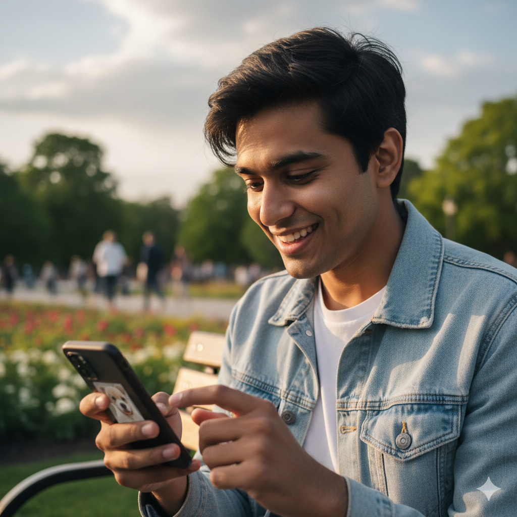 Customer on WhatsApp